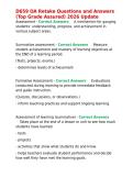 D659 OA Retake Questions and Answers &lpar;Top Grade Assured&rpar; 2026 Update&period;