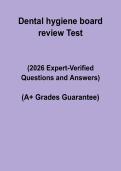 Dental Hygiene Board Review Test Questions 2026 &vert; Study & Practice Guide