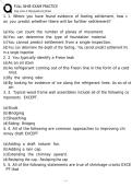FULL NHIE EXAM PRACTICE QUESTIONS AND ANSWERS