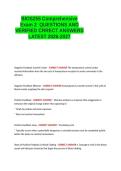 BIOS255 Comprehensive Exam 2 QUESTIONS AND VERIFIED CRRECT ANSWERS LATEST 2026-2027&period;