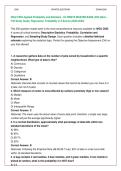 WGU C955 Applied Probability and Statistics - ULTIMATE MASTER BANK &lpar;350 Q&A&rpar; &ndash; Full Study Guide&colon; Regression&comma; Probability & Z-Scores &lpar;2025-2026&rpar;