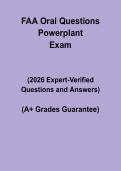 FAA Powerplant Oral Questions 2026 &vert; Study & Practice Guide