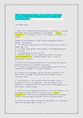 2026 Texas General Lines - Life&comma; accident and health insurance PRACTICE EXAM questions verified with correct answers