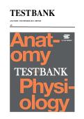 Test Bank for Anatomy & Physiology for Emergency Care&comma; 3rd Edition Bledsoe &vert; All Chapters Covered &vert; Complete & Verified