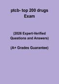 PTCB Top 200 Drugs 2026 &vert; Study & Practice Guide for Pharmacy Technicians