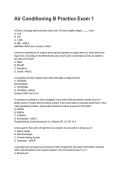 NEVADA C-21B AIR CONDITIONING CONTRACTOR EXAMS Latest 2026&sol;2027 Exam Questions and Verified Solutions  &lpar;complete bundle&rpar;