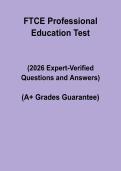 FTCE Professional Education Test 2026 &vert; Study & Practice Guide