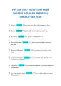 PSY 255 Quiz 1 QUESTIONS WITH  CORRECT DETAILED ANSWERS &vert;&vert;  GUARANTEED PASS 