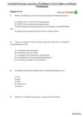 Test Bank - for Inquiry into Life 17th Edition by Sylvia S&period; Mader&comma; Michael Windelspecht&comma; All Chapters &vert; Complete Guide A&plus;&vert;Latest edition