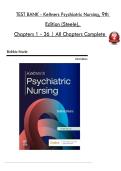 Psychiatric Nursing 9th Edition by Norman L&period; Keltner & Debbie Steele &ndash; Complete Test Bank Questions&comma; Answers & Rationales &lpar;All Chapters&comma; ISBN&colon; 9780323791960&comma; Verified Original&comma; A&plus; Study Resource&rpar;