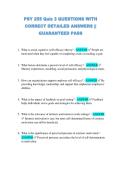 PSY 255 Quiz 3 QUESTIONS WITH  CORRECT DETAILED ANSWERS &vert;&vert;  GUARANTEED PASS