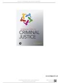 Testbank for introduction to criminal justice canada by kelly gorkoff