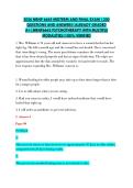 2026 NRNP 6645 MIDTERM AND FINAL EXAM &vert;200 QUESTIONS AND ANSWERS&vert;ALREADY GRADED A&plus;&vert;NRNP6645 PSYCHOTHERAPY WITH MULTIPLE MODALITIES&vert;100&percnt; VERIFIED