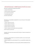 ECON-B 252 Practice Exam 1 &vert; UPDATED Questions with 100&percnt; Correct Answers