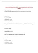 ECON-B 252 Exam &num;1 Study Guide &vert; UPDATED Questions with 100&percnt; Correct Answers