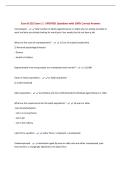 Econ B-252 Exam 1 &vert; UPDATED Questions with 100&percnt; Correct Answers