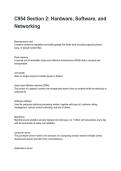 C954 Section 2&colon; Hardware&comma; Software&comma; and Networking 2026&sol;2027  Questions and Verified Solutions  