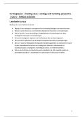 Samenvatting kernbegrippen &vert; AMS 1 &colon; Creating value&colon; a strategy and marketing perspective &vert; MM0033-252633M