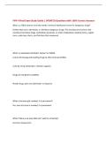 FIPP 4 Final Exam Study Guide &vert; UPDATED Questions with 100&percnt; Correct Answers