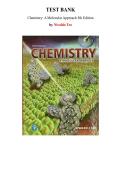 Test Bank for Chemistry&colon; A Molecular Approach 5th Edition by Nivaldo Tro&comma; Chapter 1-22 &vert; All Chapters 