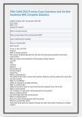 2026 CAMC EKG Practice Exam Questions And Verified Ansdwers With Complete Solutions&period;