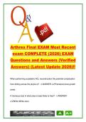 Arthrex Orthopedic Procedures ARTH101 2026 &ndash; 180&plus; Exam Questions on ACL&comma; Shoulder & Surgical Techniques