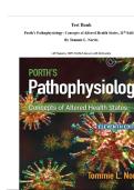 Test Bank Porth's Pathophysiology&colon; Concepts of Altered Health States&comma; 11th Edition By Tommie L&period; Norris &lpar;All Chapters&comma; 100&percnt; Verified Answers with Rationales&rpar;
