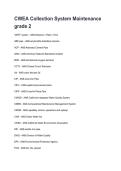 CWEA Collection System Maintenance grade 2 2026&sol;2027  Questions and Verified Solutions  