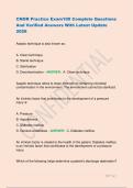 CNOR Practice Exam100 Complete Questions And Verified Answers With Latest Update 2026