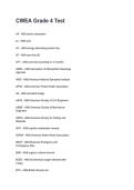 CWEA Grade 4 Test 2026&sol;2027 Questions And Correct  Detailed  Answers With Rationales 