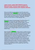 Latest version update 2026 CS6250 Computer Networks Exam 1 practice exam questions and answers &lpar;verified answers&rpar; with complete solutions&period;