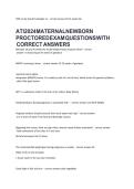 ATI 2026 Maternal-Newborn Proctored Exam &ndash; Questions with Correct Answers and Rationales