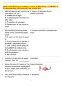 2026&sol;2027 Portage Learning Anatomy & Physiology II&colon; Module 6 Exam questions and answers &lpar; top graded A&plus;&rpar;