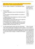 2026&sol;2027 Portage Learning A&P I Final Exam questions plus accurate correct answers &lpar;graded A&plus;&rpar;