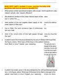2026&sol;2027 A&P 2 module 3 exam - portage learning with questions and correct answers &lpar;graded A&plus;&rpar;