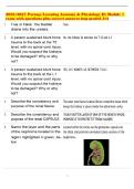 2026&sol;2027 Portage Learning Anatomy & Physiology II&colon; Module 7 exam with questions plus correct answers &lpar;top graded A&plus;&rpar;