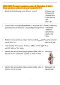 2026&sol;2027 Portage Learning Anatomy & Physiology 2&colon; Lab 4 Exam questions and correct answers &lpar;graded A&plus;&rpar;