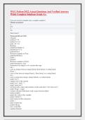 WGU Python D522 Actual Questions And Verified Answers Witrh Complete Solutions Grade A&plus;&period;