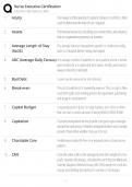 Nurse Executive Certification &sol; Study Guide 2025 &sol; Practice Test &sol; Score 100&percnt;