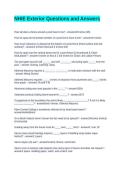 NHIE Exterior Questions and Answers
