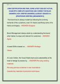 LVMH CERTIFICATION AND FINAL EXAM LATEST 2026-2027 ACTUAL  EXAM WITH COMPLETE QUESTIONS AND CORRECT DETAILED  ANSWERS &lpar;100&percnt; VERIFIED ANSWERS&rpar; &vert;ALREADY GRADED A&plus;&vert;  &vert;&vert;PROFESSOR VERIFIED&vert;&vert; &vert;&vert;BRANDNEW&excl;&excl;&excl;&vert;&vert;
