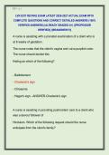 LVN EXIT RETAKE EXAM LATEST 2026-2027 ACTUAL EXAM WITH  COMPLETE QUESTIONS AND CORRECT DETAILED ANSWERS &lpar;100&percnt;  VERIFIED ANSWERS&rpar; &vert;ALREADY GRADED A&plus;&vert; &vert;&vert;PROFESSOR  VERIFIED&vert;&vert; &vert;&vert;BRANDNEW&excl;&excl;&excl;&vert;&vert; 