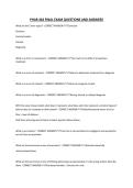 PHAR 464 FINAL EXAM QUESTIONS AND ANSWERS