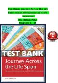 Test Bank&colon; Journey Across the Life Span&colon; Human Development and Health Promotion &lpar;6th Edition&rpar; &ndash; Polan & Taylor