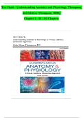 Understanding Anatomy & Physiology&comma; 3rd Edition &lpar;2020&rpar; &ndash; Test Bank &lpar;Chapters 1&ndash;25&rpar; &ndash; Gale Sloan Thompson
