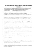 SOCI 1301 FINAL EXAM MODULE 1 REVIEW EXAM QUESTIONS AND ANSWERS&period;