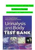 Urinalysis and Body Fluids&comma; 7th Edition &ndash; Test Bank &lpar;Chapters 1&ndash;17&rpar; &ndash; Strasinger