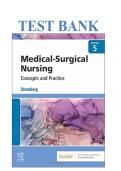 Test Bank&colon; Medical-Surgical Nursing&colon; Concepts and Practice &lpar;5th Edition&rpar; &ndash; Holly Stromberg