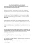 VBA C&P EXAM QUESTIONS AND ANSWERS