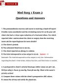  Med Surg 1 Exam 2 Verified Nursing Questions & Answers
